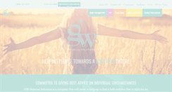 Desktop Screenshot of gwfinancialsolutionsuk.co.uk
